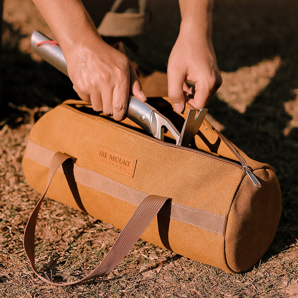 ISE MOUNT Outdoor Multi-Function Camping Tools Carrying Bag Organizer Portable Tent Ground Nail Stakes Wind Rope Hammer Storage Pouch ISE MOUNT Outdoor Multi-Function Camping Tools Carrying Bag Organizer Portable Tent Ground Nail Stakes Wind Rope Hammer Storage Pouch